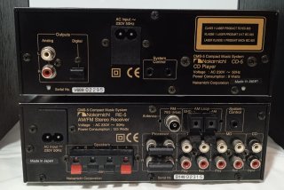 Nakamichi RE-5 + CD-5 + SP5 Micro Cadena.