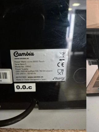 Cecotec Cumbia Matic CCino 8000 Piezas