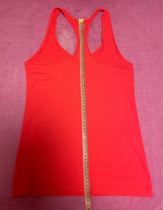 Camiseta tirantes deportiva Domyos roja