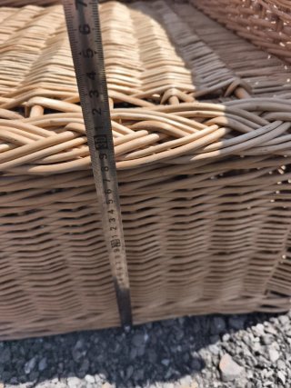 Sillón de mimbre estilo ratán