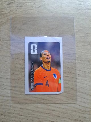 Cromo Virgil Van Dijk Coca Cola