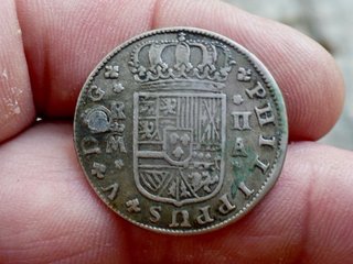Dos Reales Felipe V 1721 Madrid