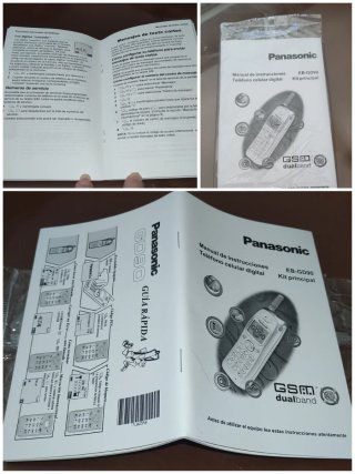Móvil Panasonic EB-GD90 + Cargador + CargadorCoche