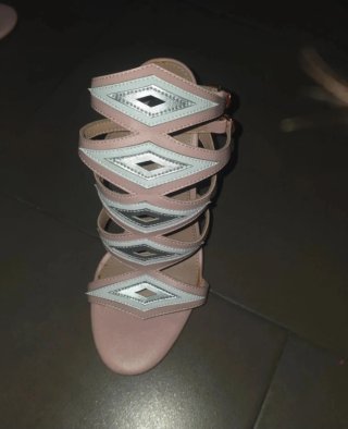 Sandalias Exe Multicolor y Rosa