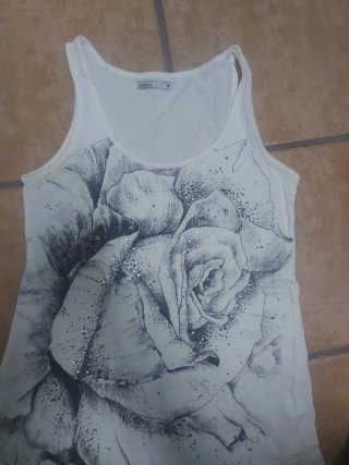 Camiseta CASUAL Talla M con lazo