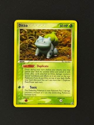 Lotto 5 Carte Pokemon Ditto Delta Species