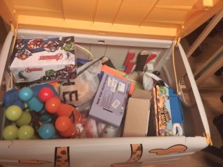 Baúl infantil con jir