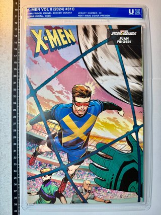 Comic USA Soft Slab X-Men #31 Frigeri Mundial 2026