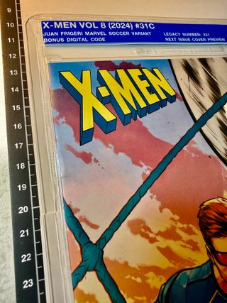 Comic USA Soft Slab X-Men #31 Frigeri Mundial 2026