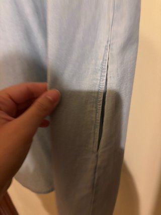 Vestido vaquero sin hombros