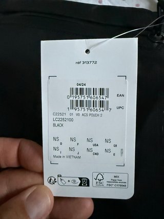 Bandolera Salomon ACS Pouch 2 Negra Nueva