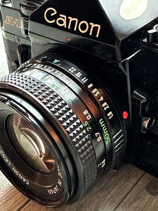 Canon A1 Cámara Réflex FD 50mm 1:1.8