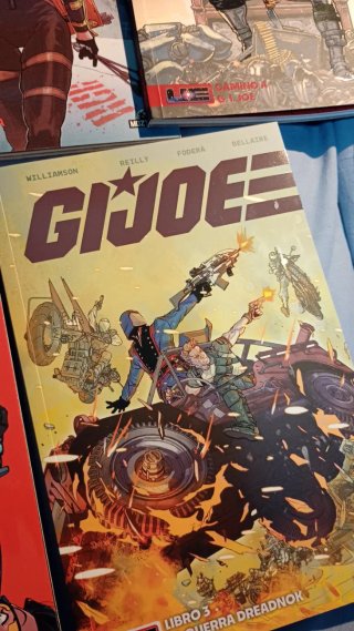 GIJoe. Lote de 7 libros.