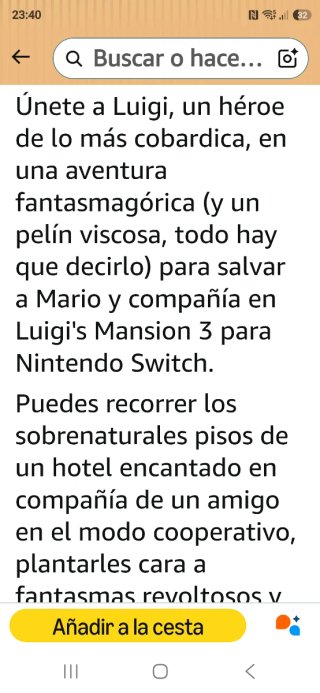 Luigi's Mansion 3 Nintendo Switch