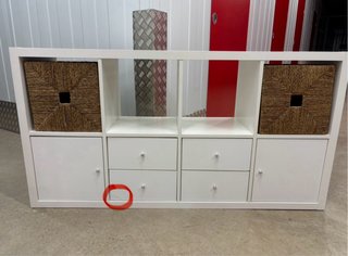 Mueble-estantería KALLAX Ikea Blanco