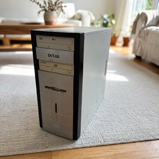 PC Desktop DeLux Grigio/Bianco