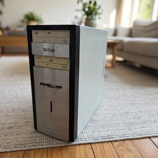 PC Desktop DeLux Grigio/Bianco