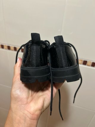 Zara Zapatos Niña Talla 24 Brillantes