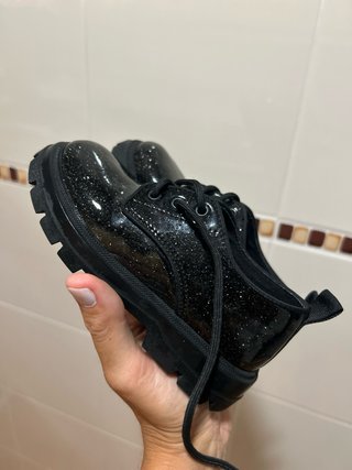Zara Zapatos Niña Talla 24 Brillantes