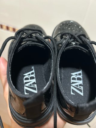 Zara Zapatos Niña Talla 24 Brillantes