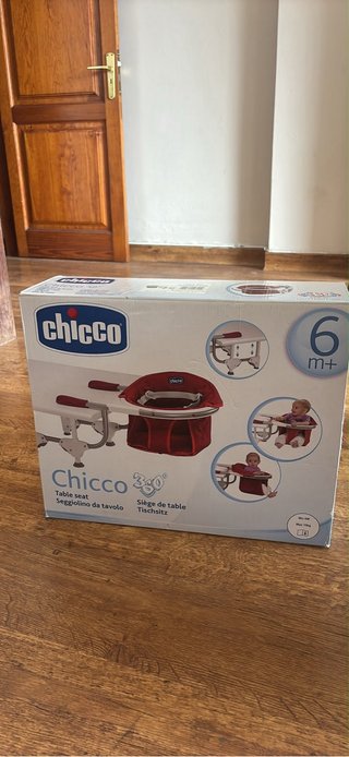 Trona Chicco 360° para mesa