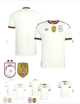 Camiseta españa dos estrellas