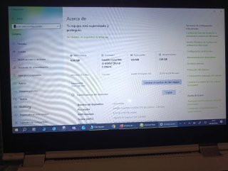 Ordenador Lenovo 4GB RAM 256GB Disco Duro