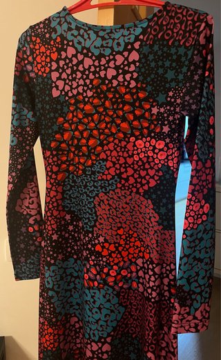 Vestido Lolina Talla S Estampado Multicolor