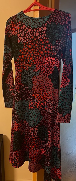 Vestido Lolina Talla S Estampado Multicolor