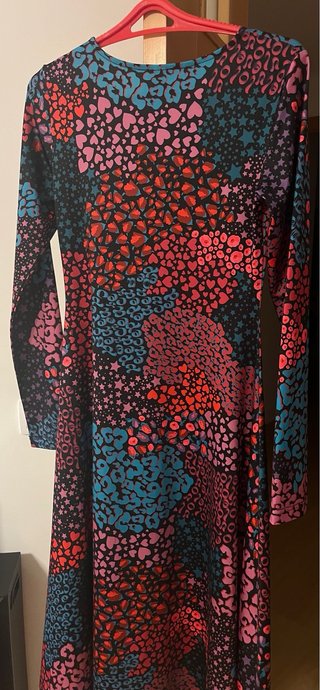Vestido Lolina Talla S Estampado Multicolor