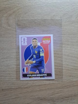 Cromo Panini Kylian Mbappé Francia Extra