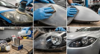 pulitura de faros a domicilio