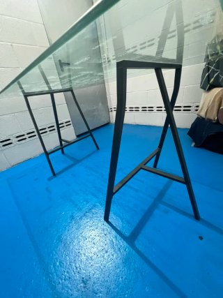 Mesa de cristal