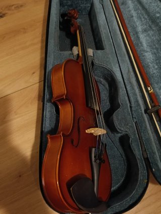 Violín 1/2 Carlo Giordano con funda y arco