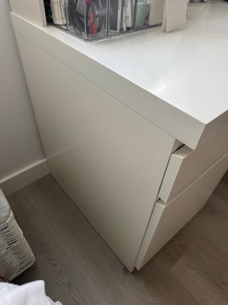 Escritorio Malm Ikea Blanco