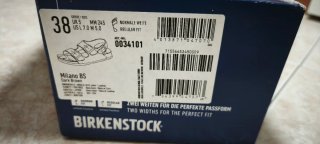 Birkenstock Milano Piel Natural Talla 38
