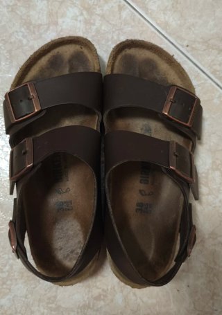Birkenstock Milano Piel Natural Talla 38