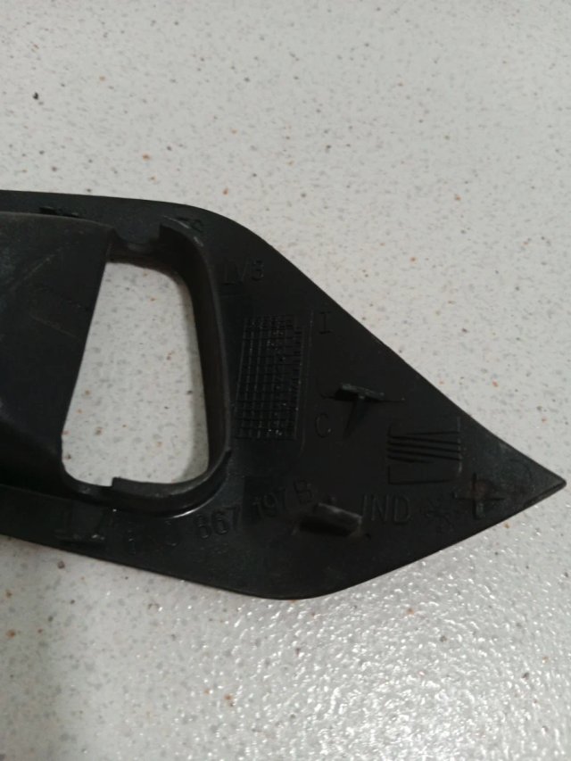 Tapa Plástico Manilla Negra Seat Ibiza 6k2