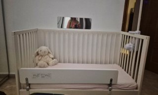 Cuna evolutiva Gulliver Ikea Blanca