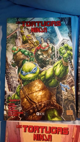 Tortugas Ninja. TMNT. Lote de 8 libros.
