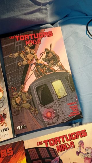 Tortugas Ninja. TMNT. Lote de 8 libros.