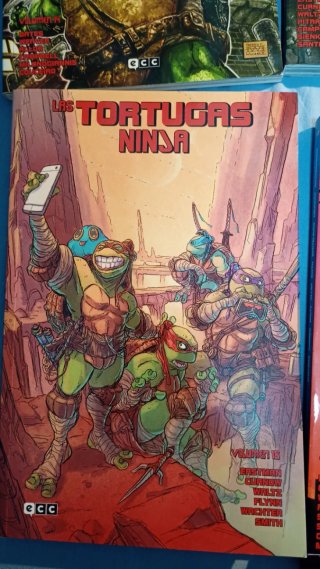Tortugas Ninja. TMNT. Lote de 8 libros.