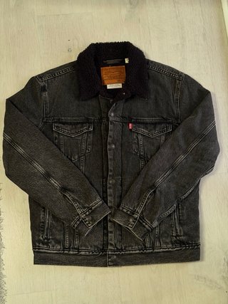 Cazadora Levi's Sherpa Trucker Negra Talla M