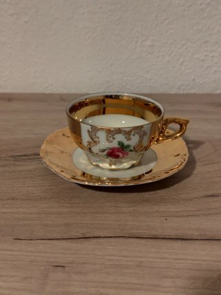 Taza de café vintage