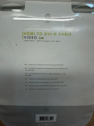 Cable HDMI a DVI-D 5m