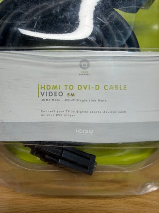 Cable HDMI a DVI-D 5m