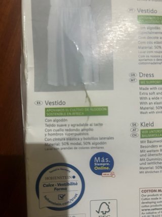 DOS Vestidos playeros Esmara Talla L