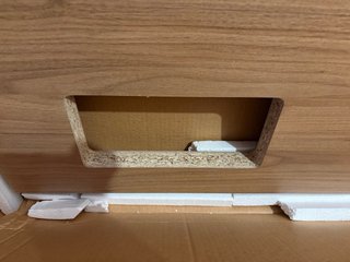 Tablero mesa escritorio melamina nogal