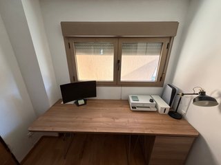 Tablero mesa escritorio melamina nogal