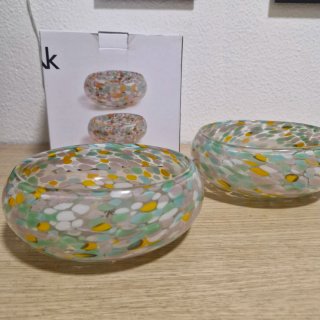 Set 2 Cuencos Cristal &k Amsterdam